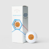 Dream Catcher Orange 3pk Golfball (Verpackung)