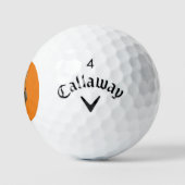 Dream Catcher Orange 3pk Golfball (Logo)