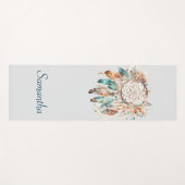 Dream Catcher Personalisiert Yoga Mat Yogamatte (Vorderseite (Horizontal))