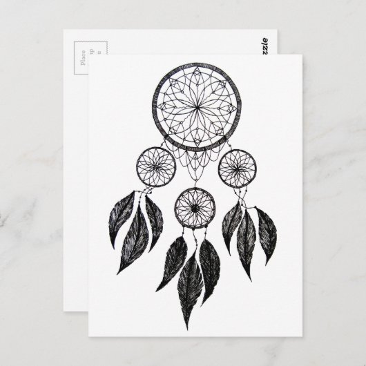 Dream Catcher Postkarte (Vorne/Hinten)