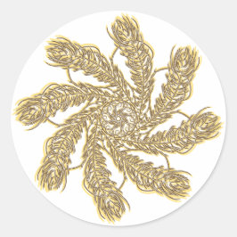 Dream Catcher Runder Aufkleber