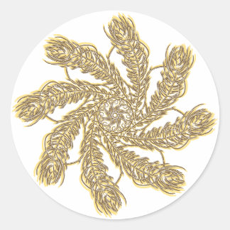 Dream Catcher Runder Aufkleber