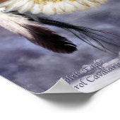 Dream Catcher Series - Spirit Eagle Poster/Print Poster (Ecke)