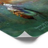 Dream Catcher Series-Spirit of the Deer Poster (Ecke)