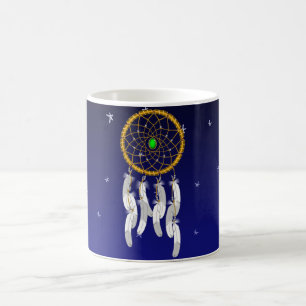 Dream Catcher--Smaragd Kaffeetasse