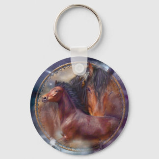 Dream Catcher - Spirit Horses Schlüsselanhänger