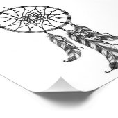Dream Catcher Tattoo Fotodruck (Ecke)