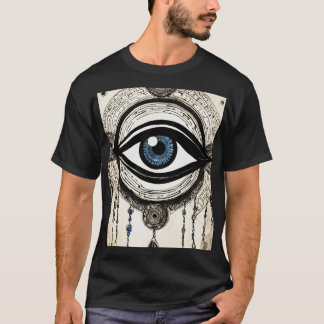 Dream Catcher Tattoo Sketch - Polynesisch Inspirie T-Shirt