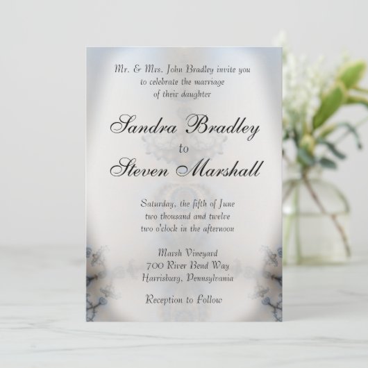 Dream Catcher Wedding Einladung (Stehend Vorderseite)