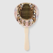 Dream Catcher Wedding Fächer (Rückseite)