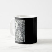 Dream Chamber Coffee Tasse (dunkler Hintergrund) (Vorderseite Links)