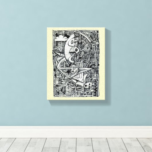 Dream Chamber Leinwanddruck (Insitu (Holzboden))