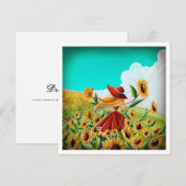 Dream Chaser - Sonnenblume Mädchen (Vorne/Hinten)