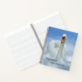 Dream Cloud Nine Swan-Notebook Notizblock (Innenseite)