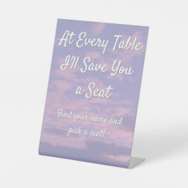 Dream Clouds Langsitzzeichen Sockelschild