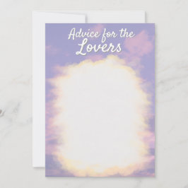 Dream Clouds Lover Advice Cards Hinweiskarte