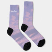 Dream Clouds Lover Brautparty Matching Themed Socken (Rechts)
