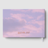 Dream Clouds Lover Foil Book Gästebuch (Rückseite)