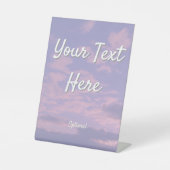 Dream Clouds Lover Theme Sockelschild (Vorderseite)