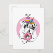 Dream Come Postkarte (Vorne/Hinten)