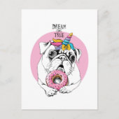 Dream Come Postkarte (Vorderseite)