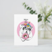 Dream Come Postkarte (Stehend Vorderseite)