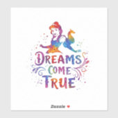 "Dream Come True" Aufkleber (Blatt)