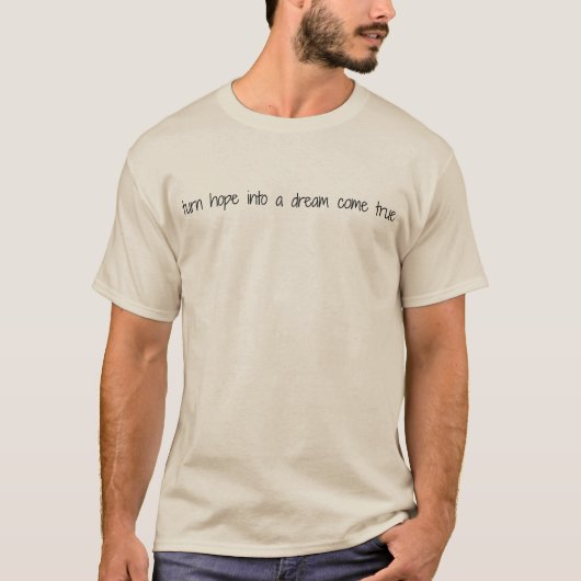Dream Come True Men's Basic-T - Shirt (Vorderseite)