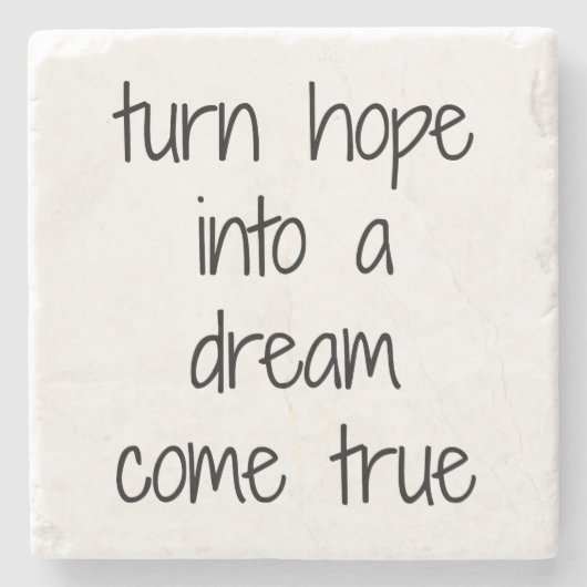 Dream Come Untersetzer Marble Stone (Vorderseite)