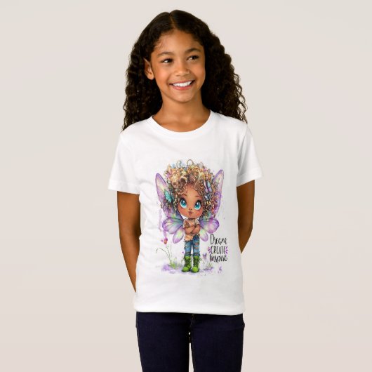 Dream Create Fairy Kids T - Shirt (Vorne ganz)