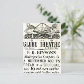 Dream der Plakat-Werbung 'ein Hochsommer-Nacht Postkarte (Stehend Vorderseite)