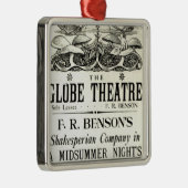 Dream der Plakat-Werbung 'ein Hochsommer-Nacht Silbernes Ornament (Rechts)