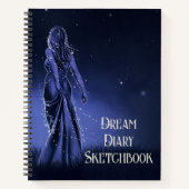 Dream Diary Sketchbook Journal Notizblock (Vorderseite)