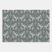 Dream Dragonfly Cornblume, Sterne, Zickzack Geschenkpapier Set (Vorderseite)