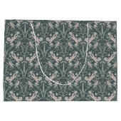 Dream Dragonfly Cornblume, Sterne, Zickzack Große Geschenktüte (Rückseite)