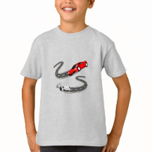 Dream Drive Kids Tee | Golden Auto Druck | Cool Bl