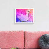 Dream Duck Leinwanddruck (Insitu (Wohnzimmer))