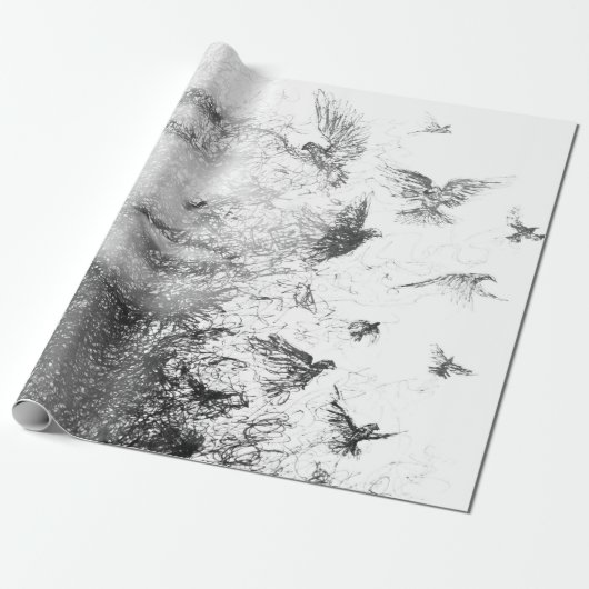 Dream Face Geschenkpapier (Ungerollt)