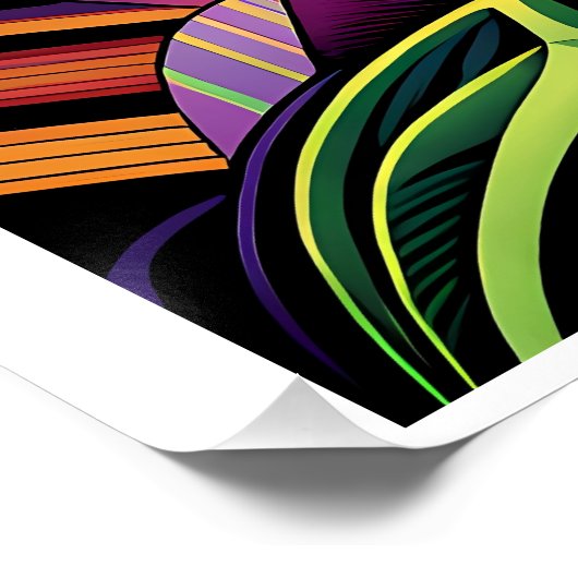 Dream Faced Poster (Ecke)