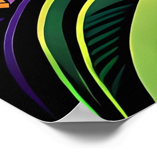 Dream Faced Poster (Ecke)