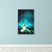 Dream Fairy and Frog Leinwanddruck (Insitu (Holzboden))