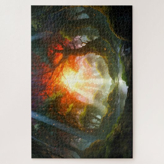 Dream Fairy Forest - Fantasy Art Puzzle (Vertikal)