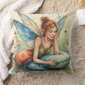 Dream Fairy Holding 2 Pillows Kissen (Decke)