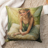 Dream Fairy Holding Pillow Kissen (Decke)