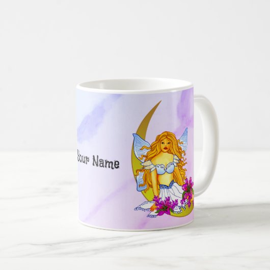 Dream Fairy Night Moon Tasse (VorderseiteRechts)