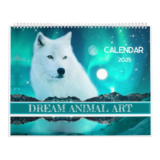 Dream Fantasy Art Tierkalender Kalender (Titelbild)