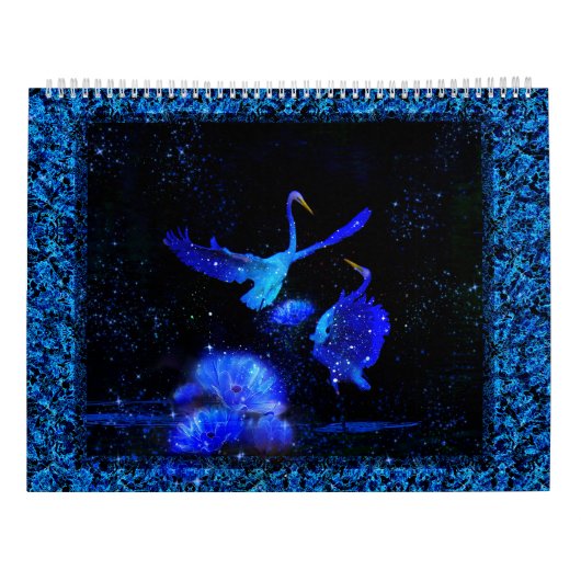 Dream Fantasy Art Tierkalender Kalender (Rückseite)