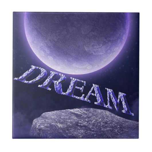 Dream Fantasy Moon Inspiration Fliese (Vorderseite)