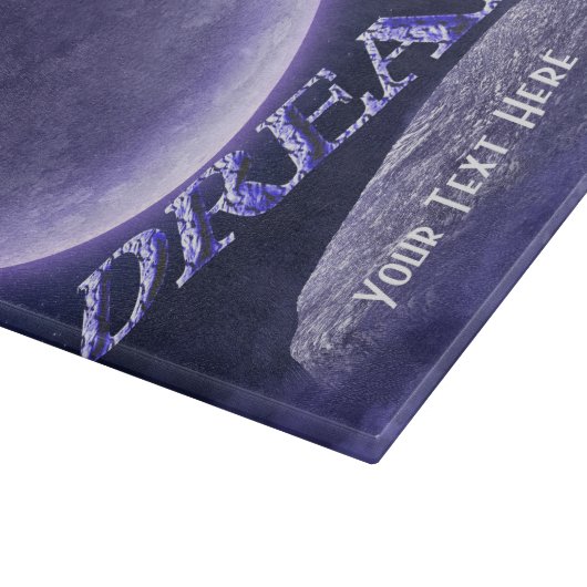 Dream Fantasy Moon Sky Inspiration Schneidebrett (Ecke)