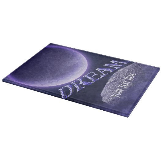 Dream Fantasy Moon Sky Inspiration Schneidebrett (Ecke)